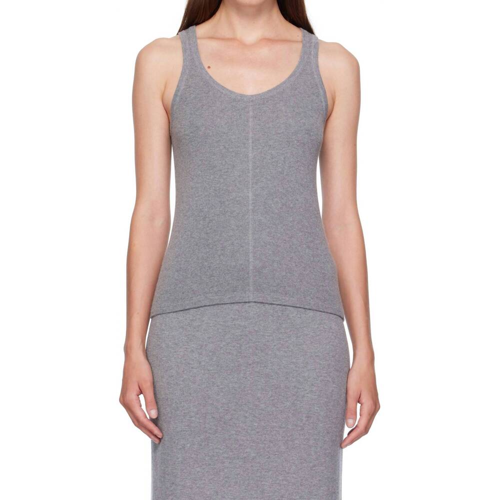 NEW LISA YANG meng tank top in deep cloud